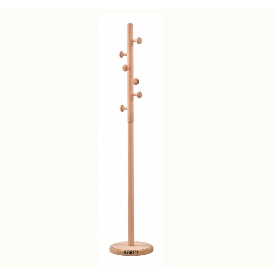 Masifart Courtney Mantar Askılık Cilasız Ham