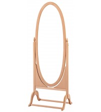 Masifart Sheri Büyük Oval Boy Ayna Cilasız Ham