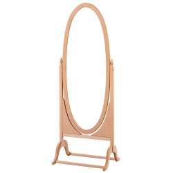 Masifart Sheri Büyük Oval Boy Ayna Cilasız Ham