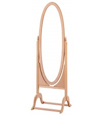 Masifart Tawny Küçük Oval Boy Ayna Cilasız Ham