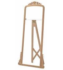 Masifart Lillie Ayaklı Küçük Trend Boy Ayna Cilasız Ham