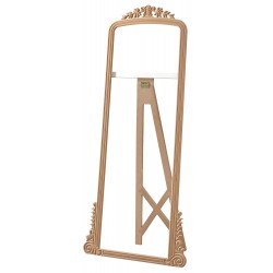 Masifart Lillie Ayaklı Küçük Trend Boy Ayna Cilasız Ham