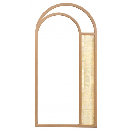 Masifart Plum Hasırlı Moda Boy Ayna Cilasız Ham