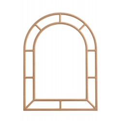 Masifart Novus Bambu Ayna Cilasız Ham