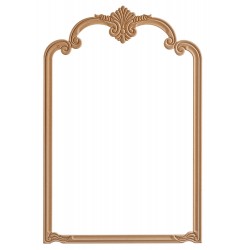 Masifart Ceviz 120 Lik Anka Ayna Cilasız Ham