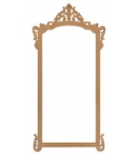 Masifart Suare 180 Lik Karaca Ayna Cilasız Ham