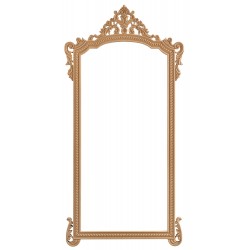 Masifart Suare 180 Lik Karaca Ayna Cilasız Ham