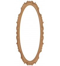 Masifart Petra 180 Lik Oval Lale Ayna Cilasız Ham