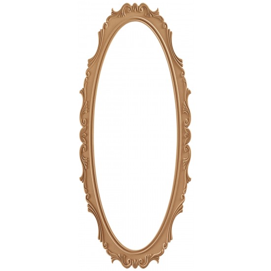 Masifart Petra 180 Lik Oval Lale Ayna Cilasız Ham