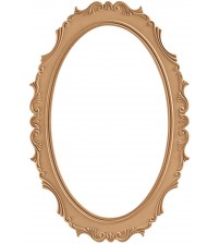 Masifart Teresa 85 Lik Oval Lale Ayna Cilasız Ham