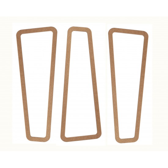 Masifart Alga Soft Mdf 3 Lü Ayna Cilasız Ham