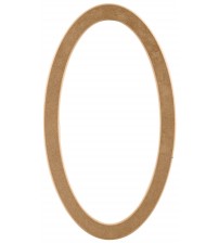 Masifart Veritas 85 Lik Oval Ayna Cilasız Ham