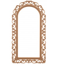 Masifart Pirmin Lilyum Kubbeli Ayna Cilasız Ham