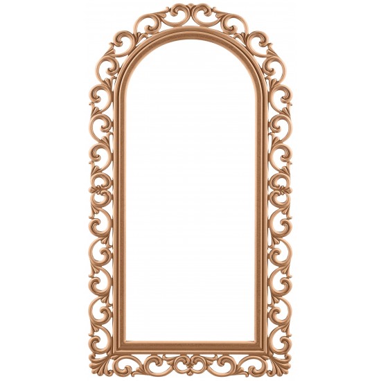 Masifart Pirmin Lilyum Kubbeli Ayna Cilasız Ham