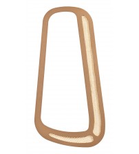 Masifart Boss Hasırlı Loft Ayna Cilasız Ham