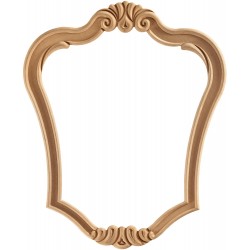 Masifart Presil Küçük Gala Ayna Cilasız Ham