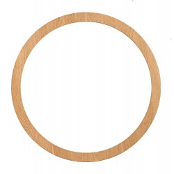 Masifart Costan Abelya Meşe Ayna Cilasız Ham