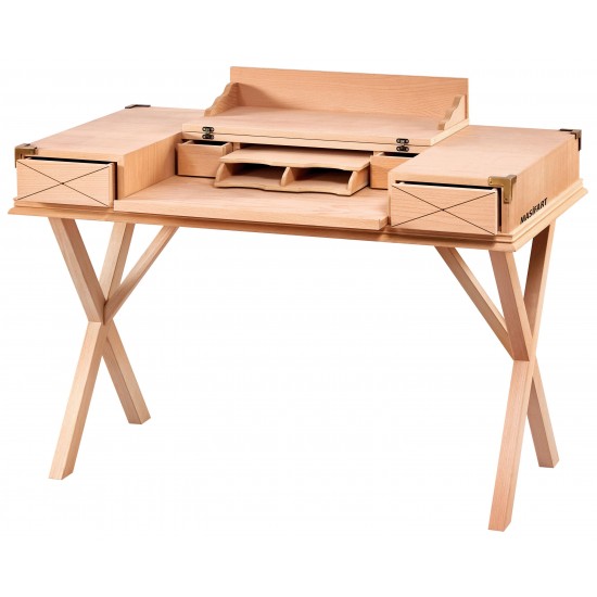 Masifart Merda Antik 125 cm Çalışma Masası Cilasız Ham