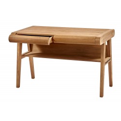 Masifart Fido 120 cm Ceviz Spor Çalışma Masası Cilasız Ham