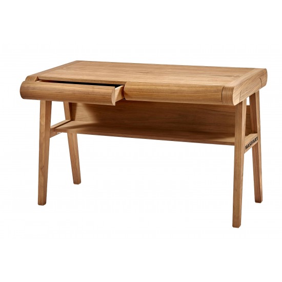 Masifart Fido 120 cm Ceviz Spor Çalışma Masası Cilasız Ham