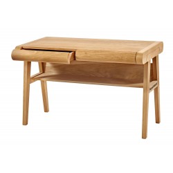 Masifart Claudus 120 cm Meşe Spor Çalışma Masası Cilasız Ham