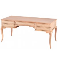 Masifart Sout 180 Lik Çizgili Çalışma Masası Cilasız Ham