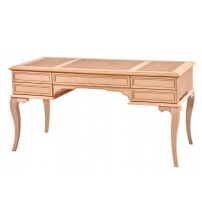 Masifart Aurie 120 cm Sümenli Rustik Çalışma Masası Cilasız Ham