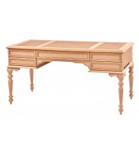 Masifart Epione 160 cm Sümenli Torna Çalışma Masası Cilasız Ham