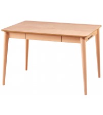 Masifart Bethany 110 Luk Retro Çalışma Masası Cilasız Ham