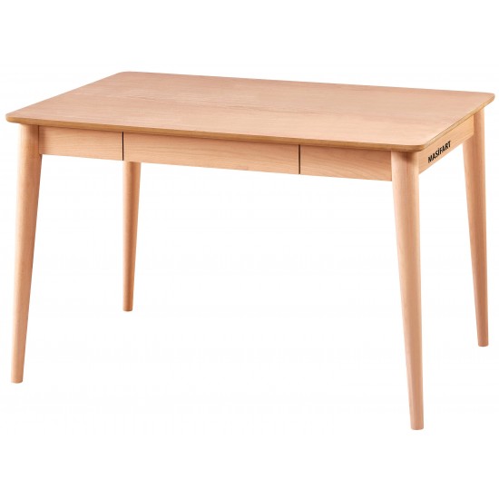 Masifart Bethany 110 Luk Retro Çalışma Masası Cilasız Ham