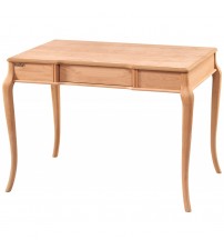 Masifart Delores 110 cm İpek Çalışma Masası Cilasız Ham