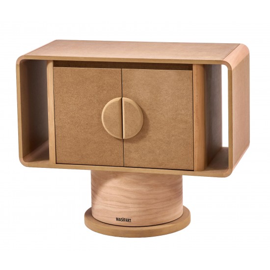 Masifart Longa Truva Keson 79 cm Cilasız Ham