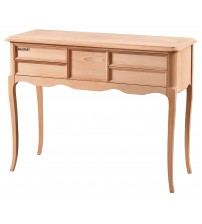 Masifart Claudus Rustik 5 Çekmeceli Dresuar Cilasız Ham