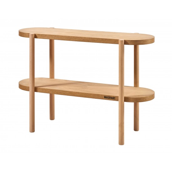 Masifart Sabelli Abelya Meşe Dresuar Cilasız Ham