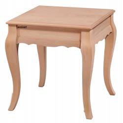 Masifart Ares Nil Rustik Yan Sehpa Cilasız Ham