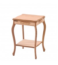 Masifart Laetus Kare Oymalı Saksılık Cilasız Ham