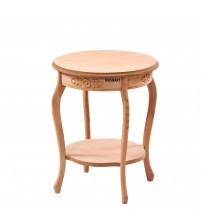 Masifart Marinel Yuvarlak Oymalı Saksılık Cilasız Ham