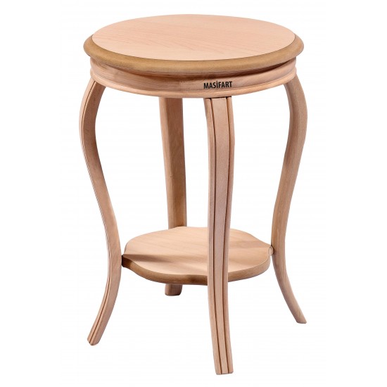 Masifart Nautica Küçük Kısa Ağaç Saksılık Cilasız Ham