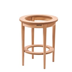 Masifart Brend Bohem Yuvarlak Camlı Saksılık Cilasız Ham