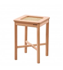 Masifart Nerolia Çapraz Kare Hasırlı Saksılık Cilasız Ham