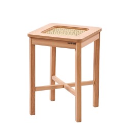 Masifart Nerolia Çapraz Kare Hasırlı Saksılık Cilasız Ham