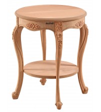 Masifart Chriztian Papatya Yuvarlak Saksılık Cilasız Ham