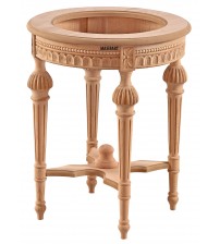 Masifart Florent Yıldız Yuvarlak Saksılık Cilasız Ham