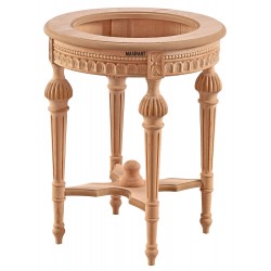 Masifart Florent Yıldız Yuvarlak Saksılık Cilasız Ham