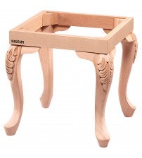 Masifart Taurus 40 Lık Lükens Oymalı Puf Cilasız Ham