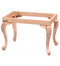 Masifart Trahere 60 Lık Lükens Oymalı Puf Cilasız Ham