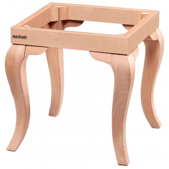 Masifart South 40 Lık Rustik Puf Cilasız Ham