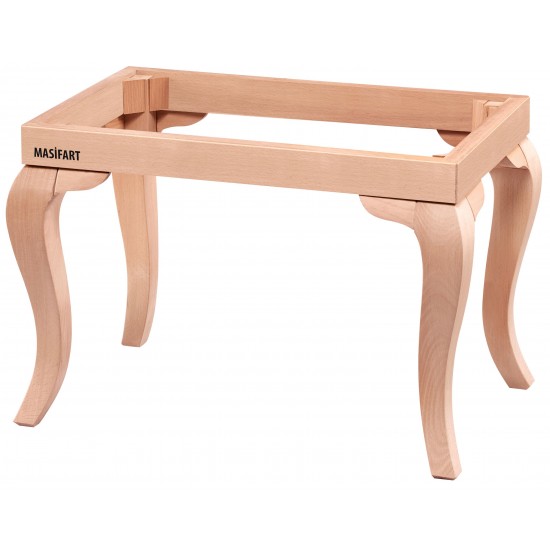 Masifart Pauci 60 Lık Rustik Puf Cilasız Ham