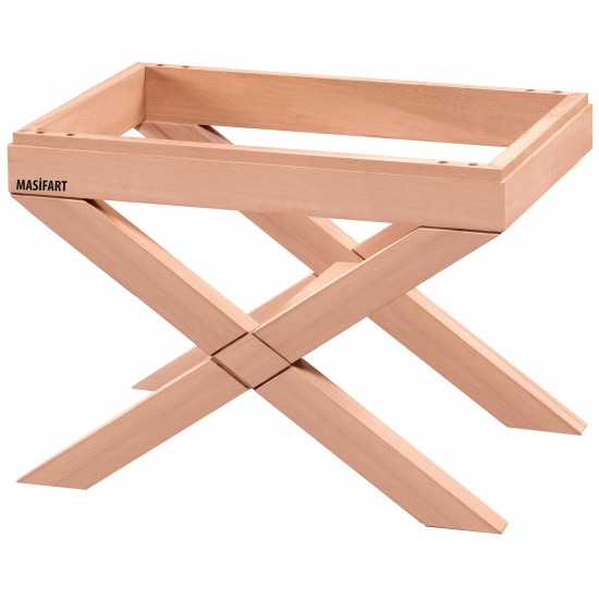 Masifart Lane Çarpı Puf Cilasız Ham