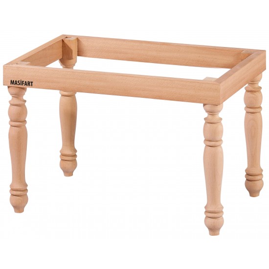 Masifart Twiska 60 Lık Tornalı Puf Cilasız Ham